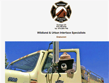 Tablet Screenshot of nationalwildlandfire.com